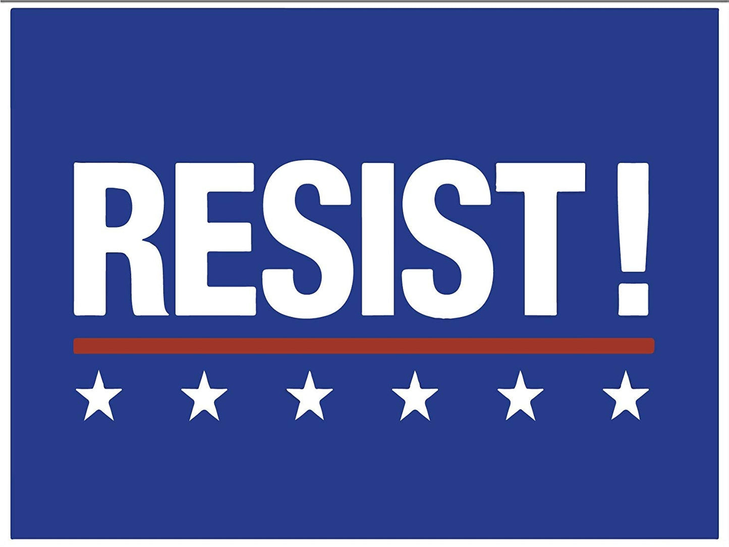 Resist! Ant-Trump Yard Sign - 18X24" with Stake - Fast Free Shipping!
