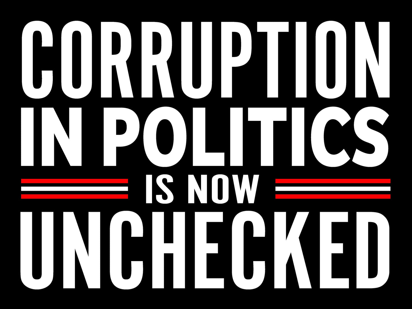 Corrupt GOP - Anti-Trump Yard Sign - 18X24" with Stake - Fast Free Shipping!