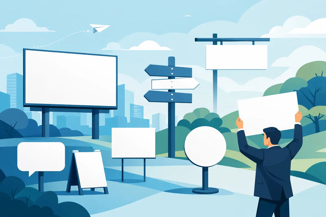 Why Use Blank Signs? Fast, Flexible Visibility