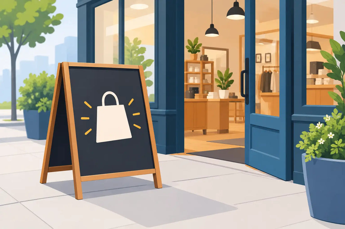 Business Sidewalk Signs That Get People Inside