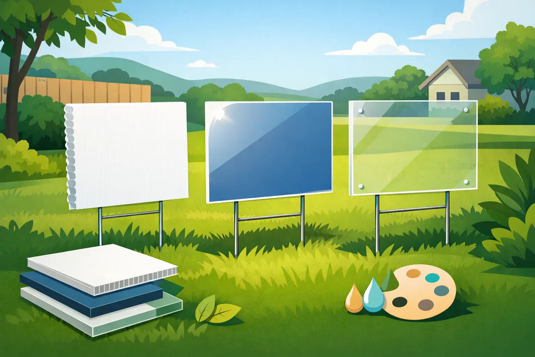 Best Material for Yard Signs: What Works