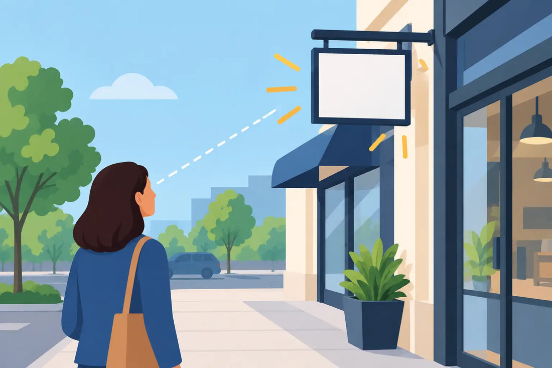 Plan Sign Placement for Better Visibility