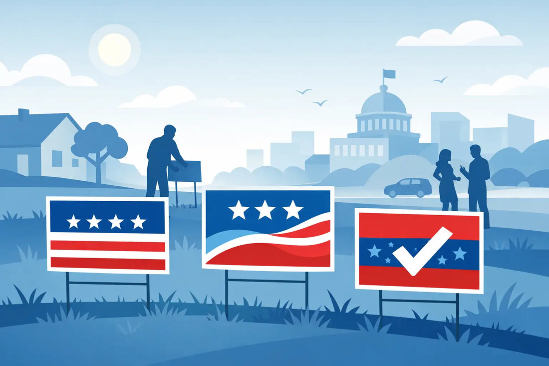 Election Yard Signs That Actually Get Seen