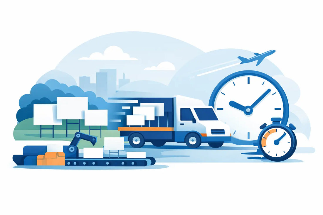 Fast Shipping Yard Signs When Timing Matters