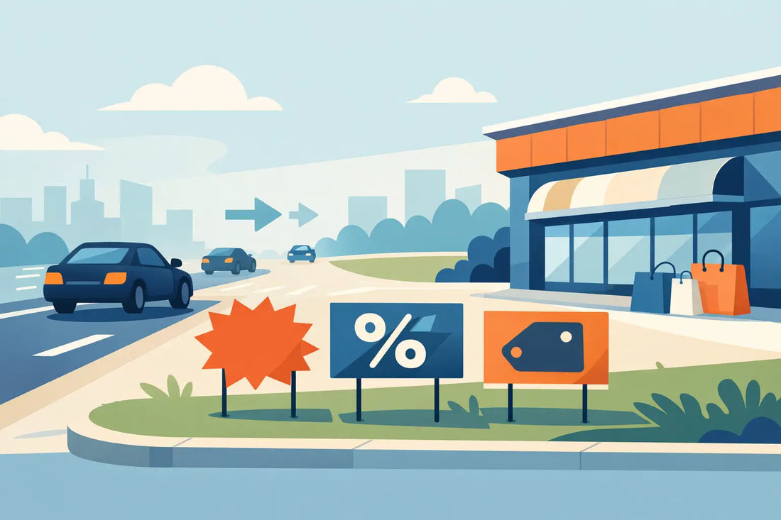 Retail Sale Yard Signs That Actually Pull In Traffic