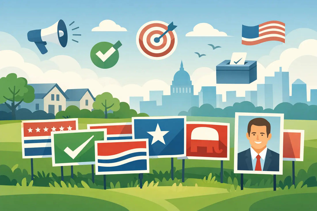 12 Campaign Yard Sign Examples That Get Seen