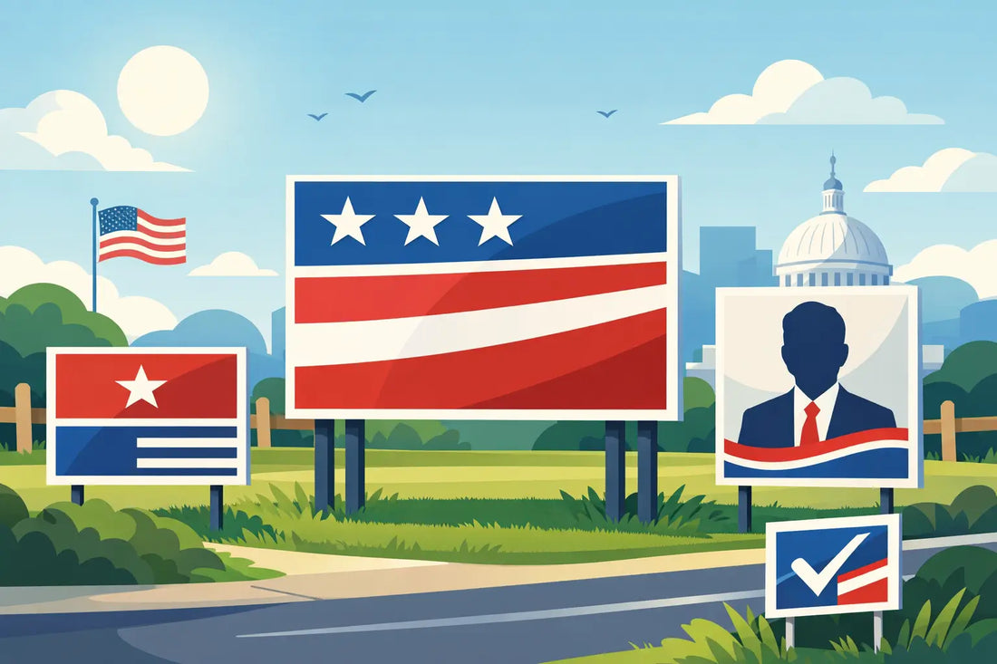 Political Signage That Gets Seen and Stays Put