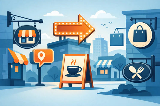 25 Small Business Sign Ideas That Get Seen