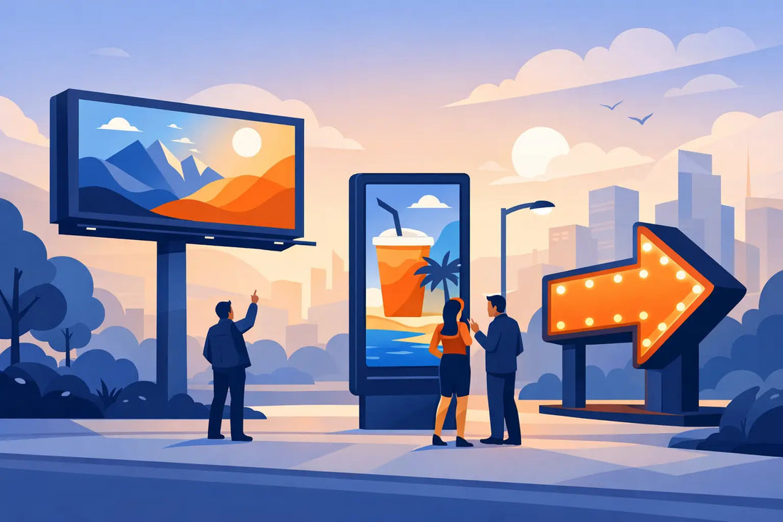 Outdoor Signage Trends That Get Noticed Fast