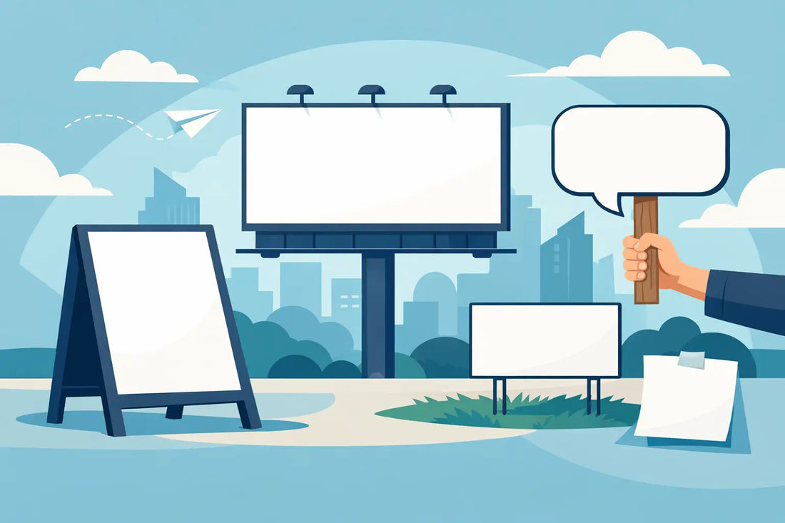 Blank Signs for DIY Messaging That Get Seen