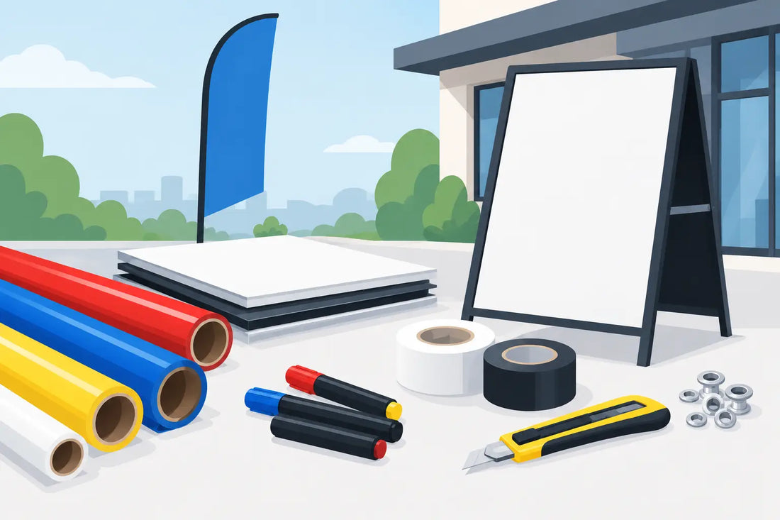 Best Sign Supplies for Fast, Visible Messages