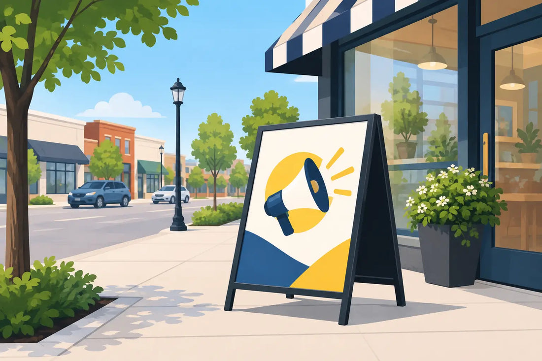 Outdoor Signs for Local Promotions That Get Seen