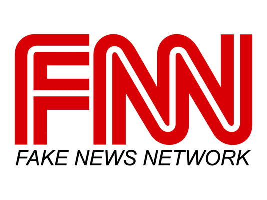 FNN - Fake News Network Yard Sign - 18X24" with Stake - Fast Free Shipping!