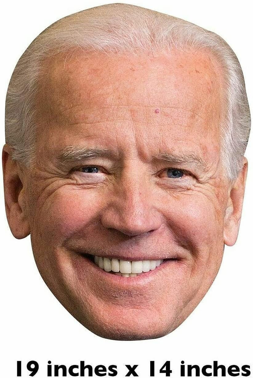 Biden Head Yard Sign - 19X14" with Stake - Fast Free Shipping!